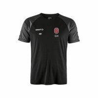 Aufwärmshirt schwarz XL