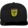 Snapback-Cap schwarz (gerade)