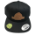 Snapback-Cap mit Logo auf Lederpatch (gerade) Youth
