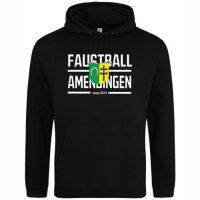 Hoodie schwarz 140