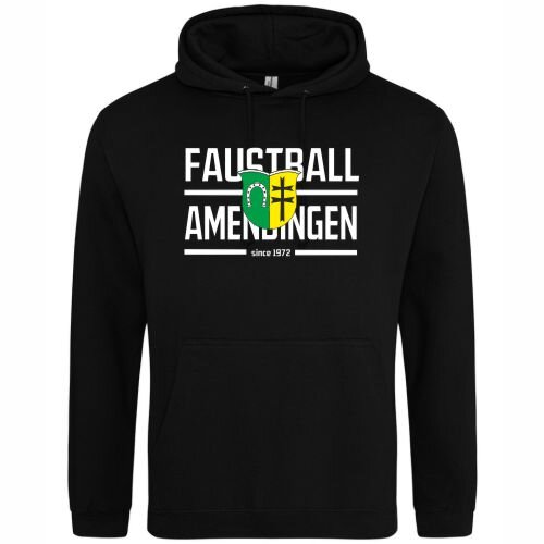 Hoodie schwarz XL