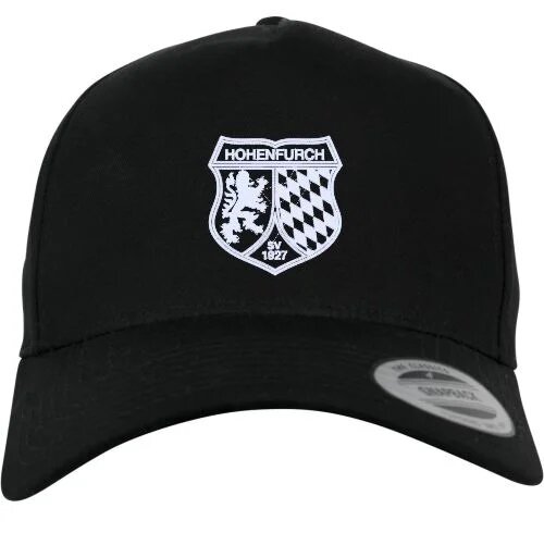 Snapback-Cap (gebogen) Stick einfarbig