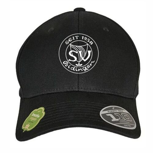 Snapback-Cap (gebogen) weiss