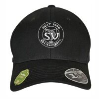 Snapback-Cap (gebogen) weiss