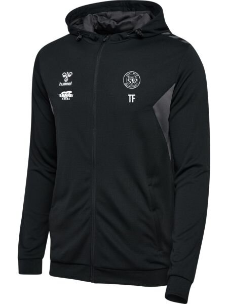 Poly-Zip-Hoodie M
