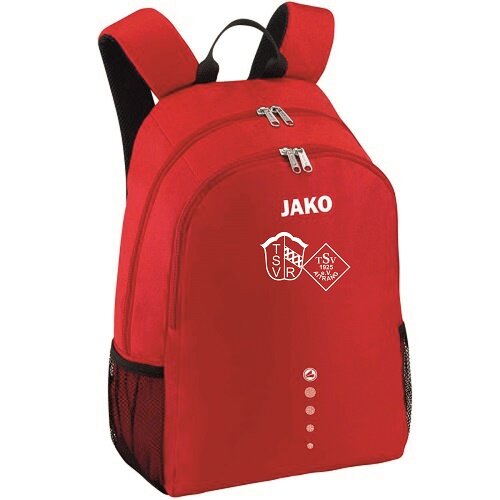 Rucksack inkl. Stick Vereinslogo/Initialen rot