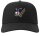 Snapback-Cap (gebogen) schwarz