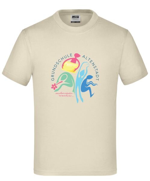 Bio-Baumwollshirt natur 152