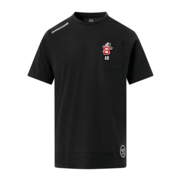 Warrior Train Cotton Feel Tee mit Personalisierung 2XL