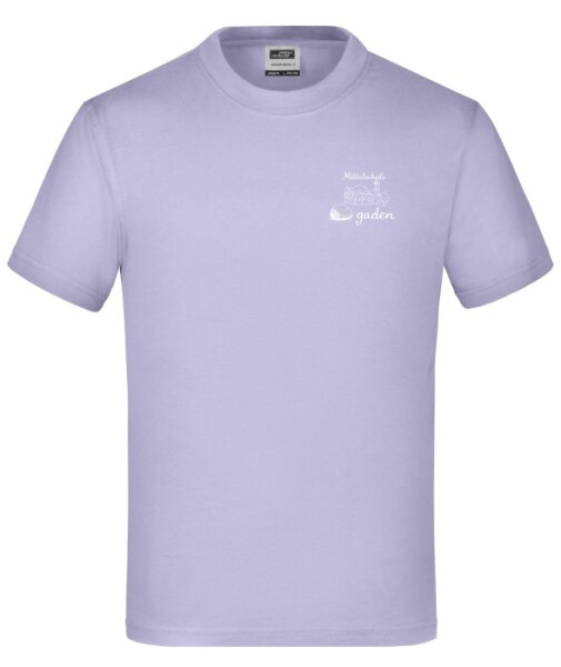 Baumwollshirt S flieder