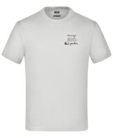 Baumwollshirt 2XL hellgrau