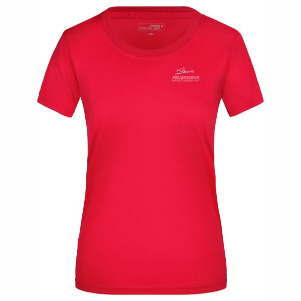 Funktionsshirt Damen rot XL