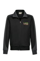 Sweatjacke schwarz/anthrazit (Unisex)