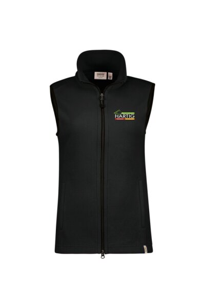Damen-Fleeceweste ECO schwarz