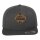 Snapback-Cap dunkelgrau Skyline/1863 Holz mittig groß