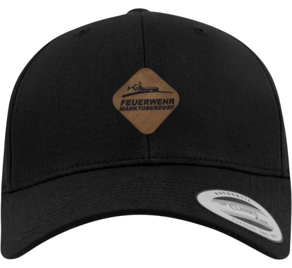 Full-Cap schwarz Youth Skyline Holz mittig groß