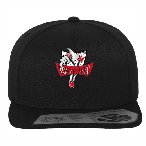 Snapback-Cap (gerade) schwarz