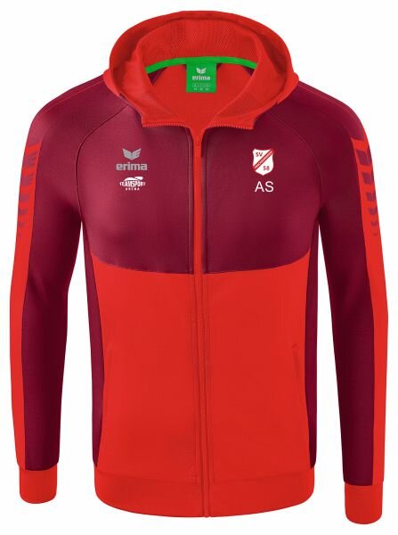 Trainingsjacke mit Kapuze