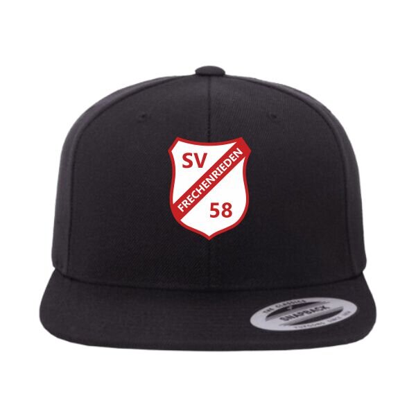 Snapbackcap (gerade) Kinder schwarz