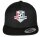 Snapback-Cap black gebogen